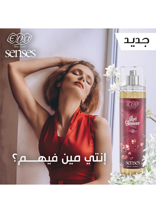 إيفا معطر الجسم من سكين كير سينسز، برائحة ريد جلامور - ٢٤٠ مل - Image 3